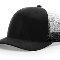 Black/Black White Fade