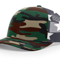 Green Camo/Stars and Stripes