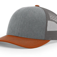 Tri Heather Grey/Charcoal/DK Orange